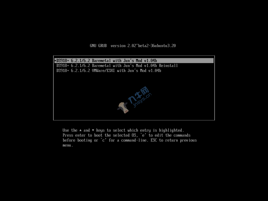 黑群晖DSM6.2.1硬盘引导二合一镜像（UEFI引导版）,第5张