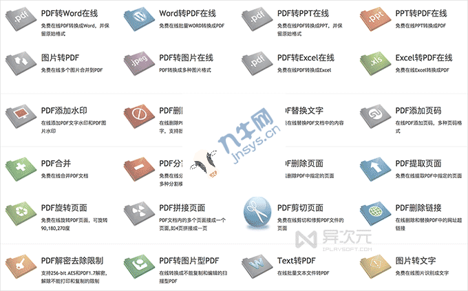 10 款中文免费使用的在线 PDF 工具网站集锦 (免安装/转换Word格式等),第5张