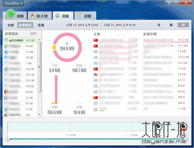 GlassWire Elite 2.1.137 中文多语精英版 免费防火墙与网络监视器,第3张